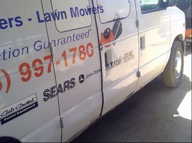 2002 FORD E350SD VAN, WHITE,  7.3L TURBO DIESEL, AT, 2WD,  F25138